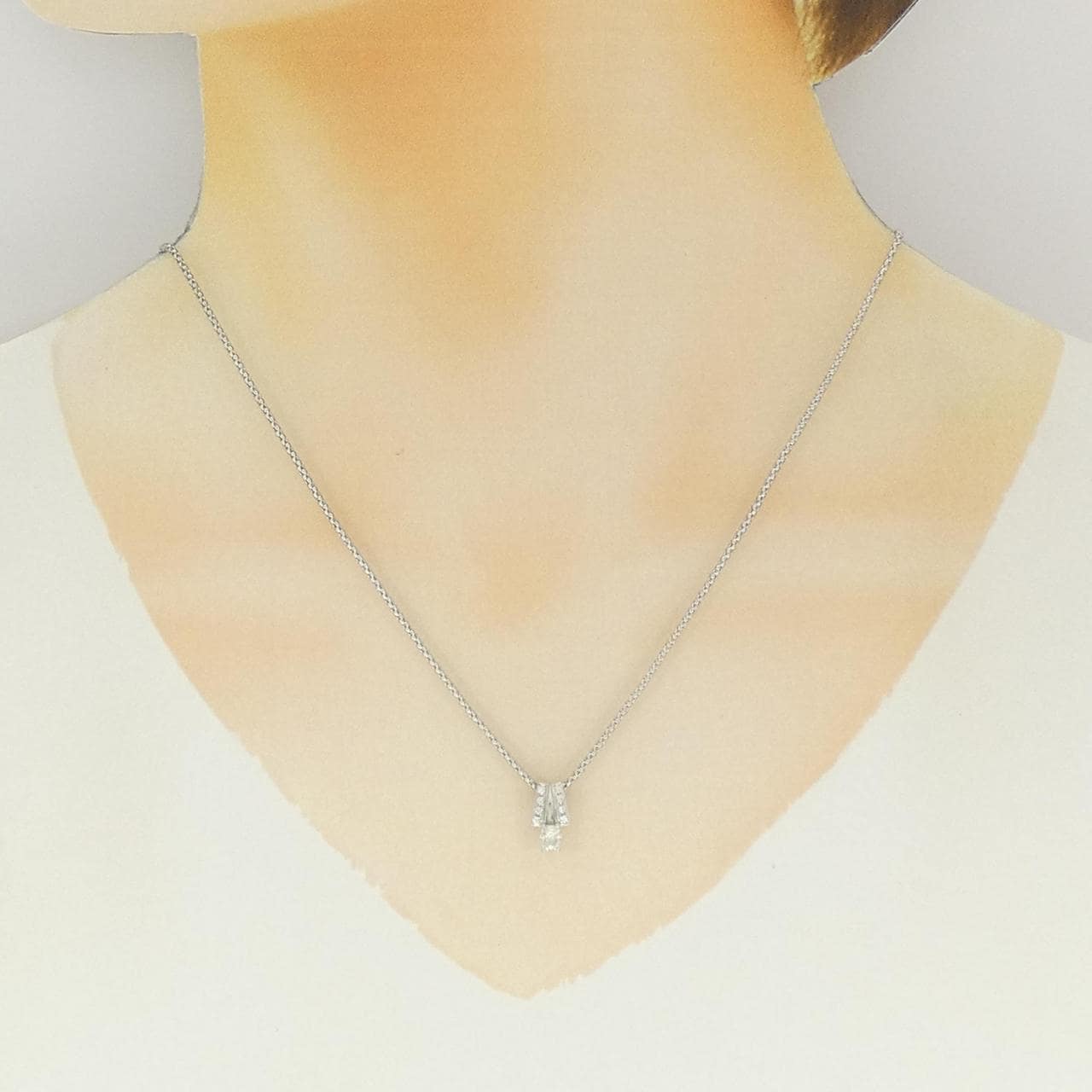 ポーラ ダイヤモンド ネックレス 0.34CT