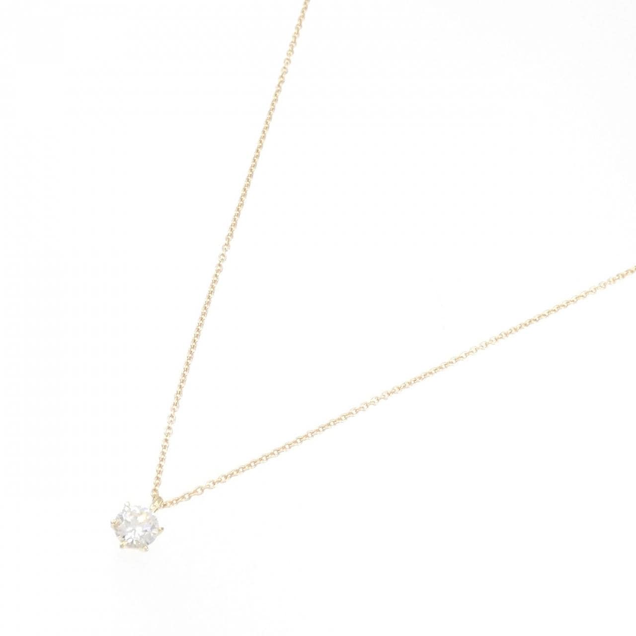 【リメイク】K18YG ダイヤモンド ネックレス 0.302CT I I1 Good