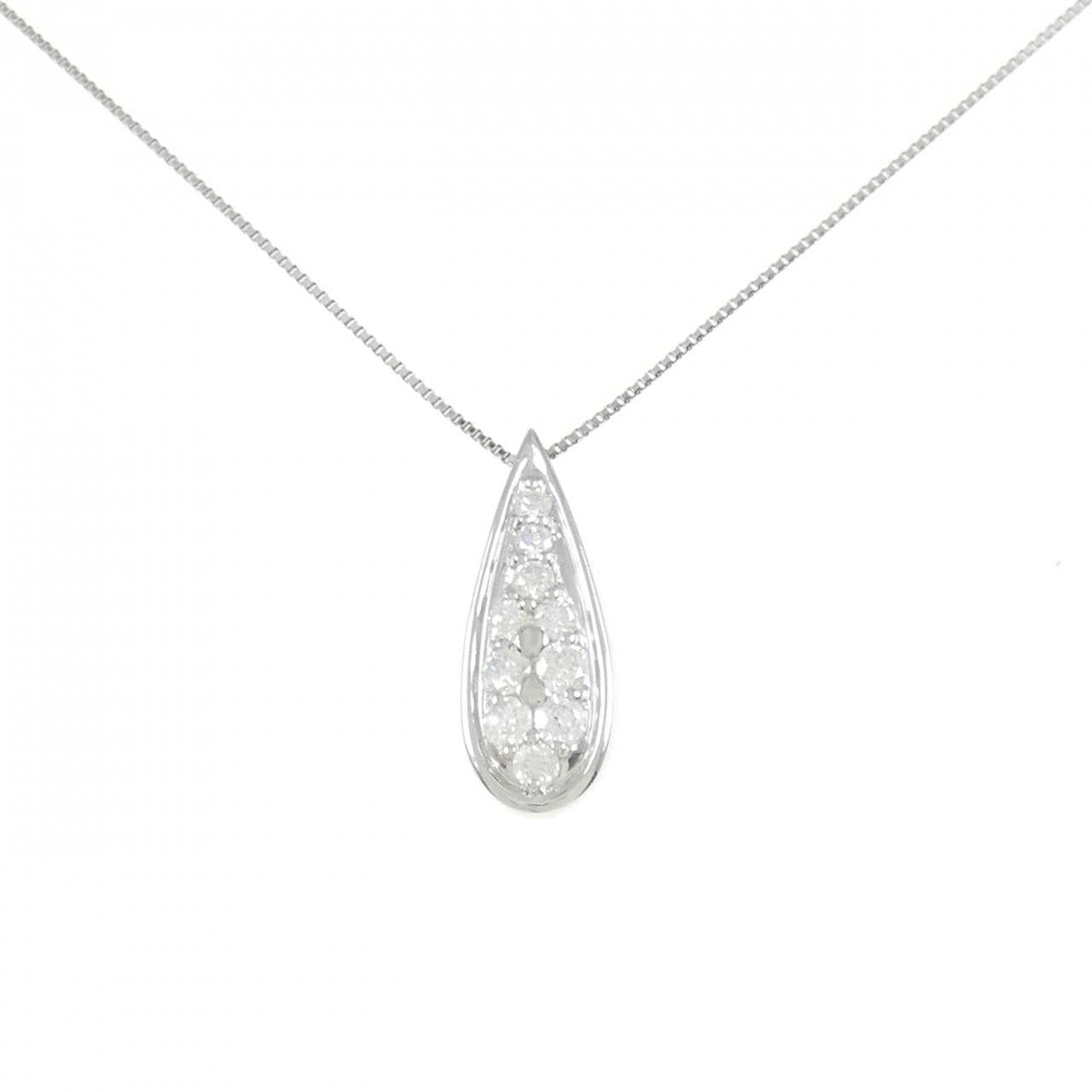 PT900/PT850 ダイヤモンド ネックレス 0.50CT