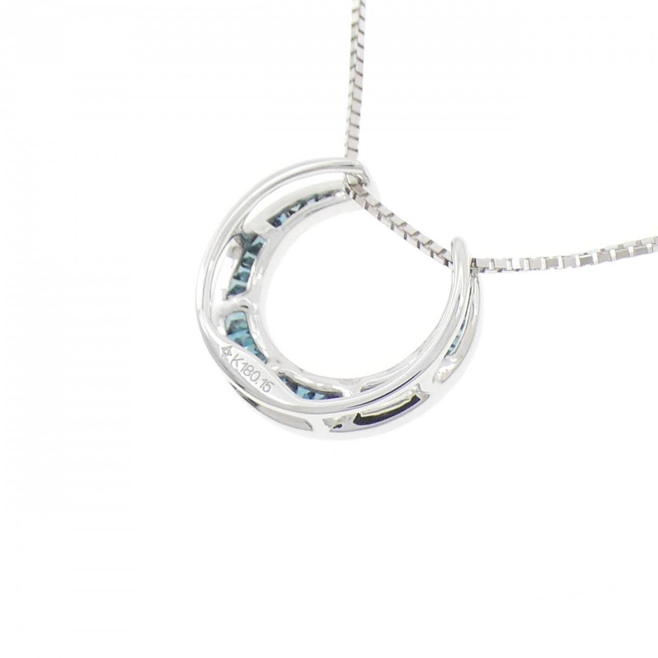 ジーエスティービー ダイヤモンド ネックレス 0.15CT