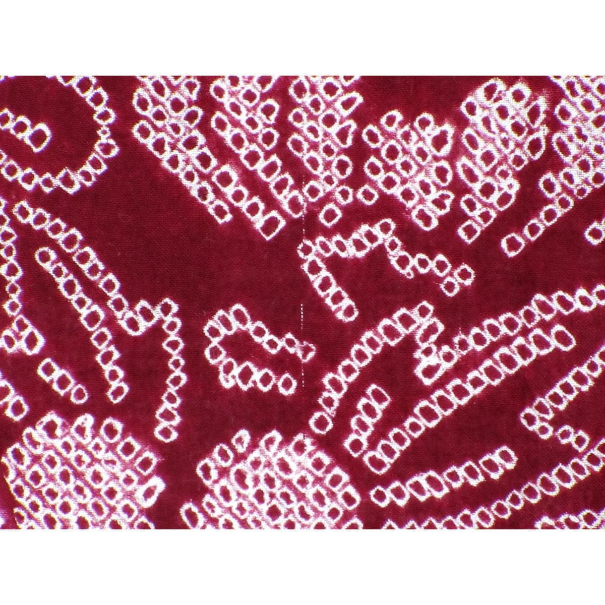 女ゆかた　絞り加工　広衿　身丈Ｓ寸