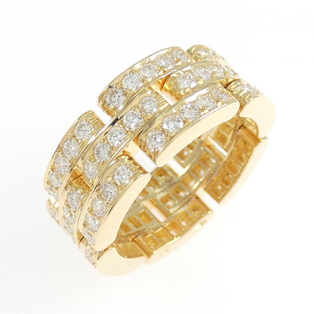 カルティエ マイヨンパンテール フルダイヤ リング