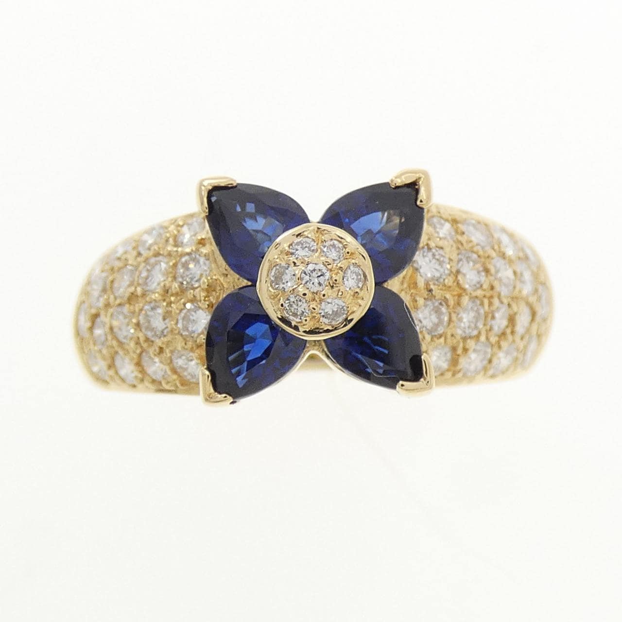 750YG サファイヤ リング