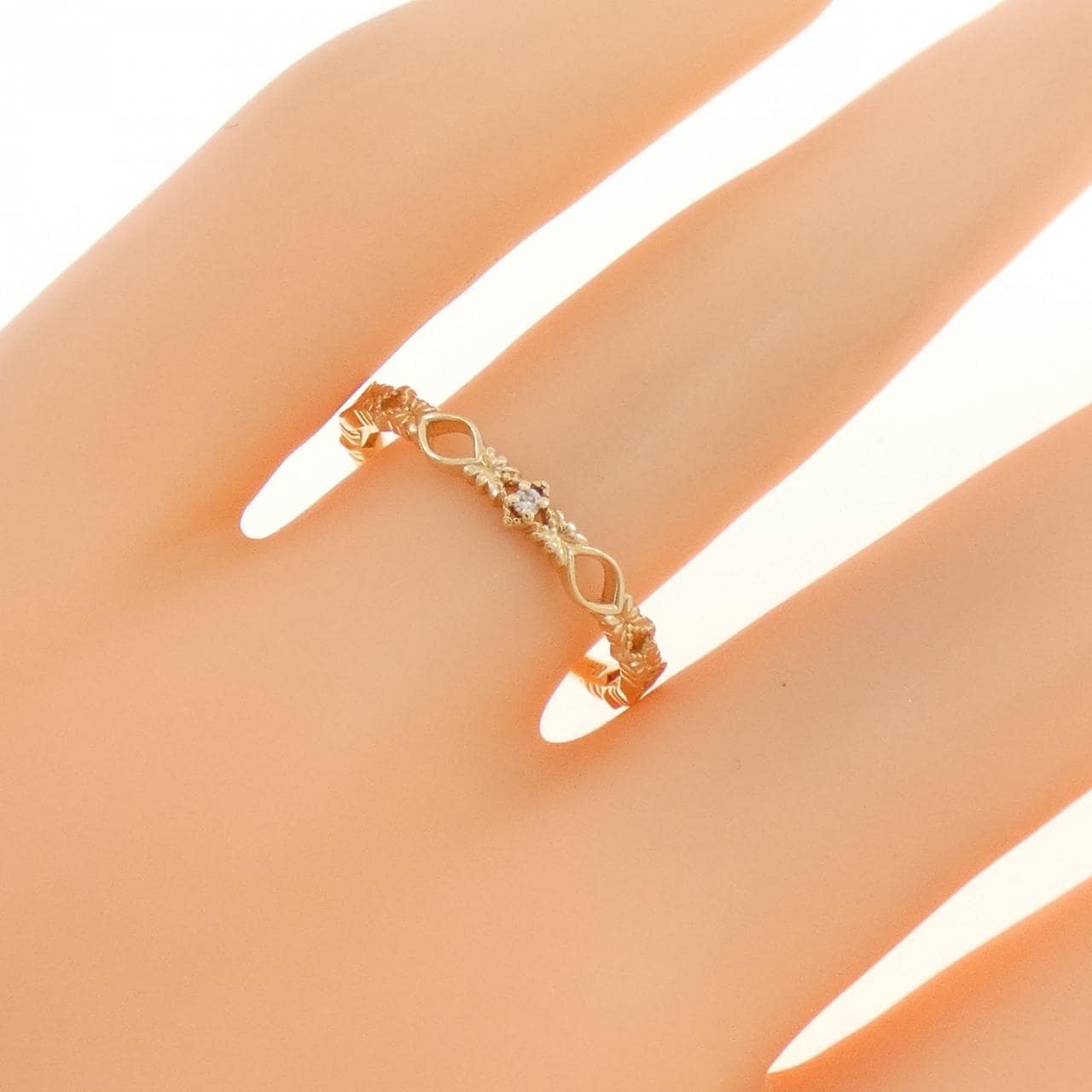ノジェス ダイヤモンド リング 0.006CT