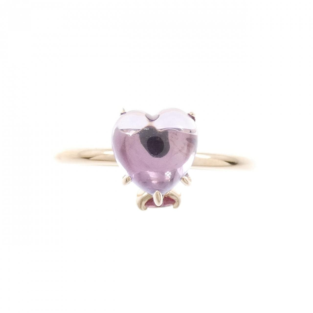スタージュエリー ハート アメジスト リング