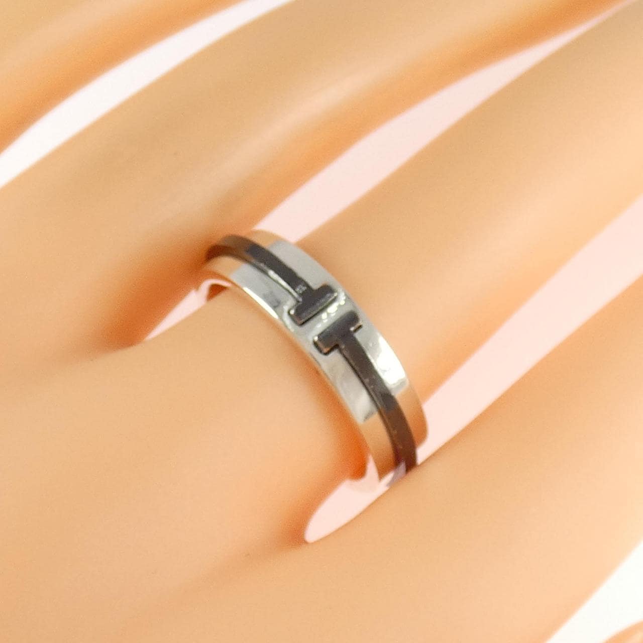 ティファニー ツー ナロー リング