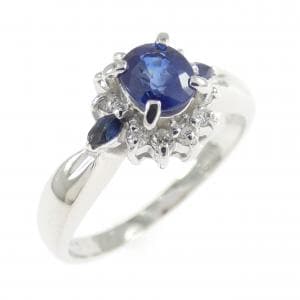 PT900 サファイヤ リング 0.47CT