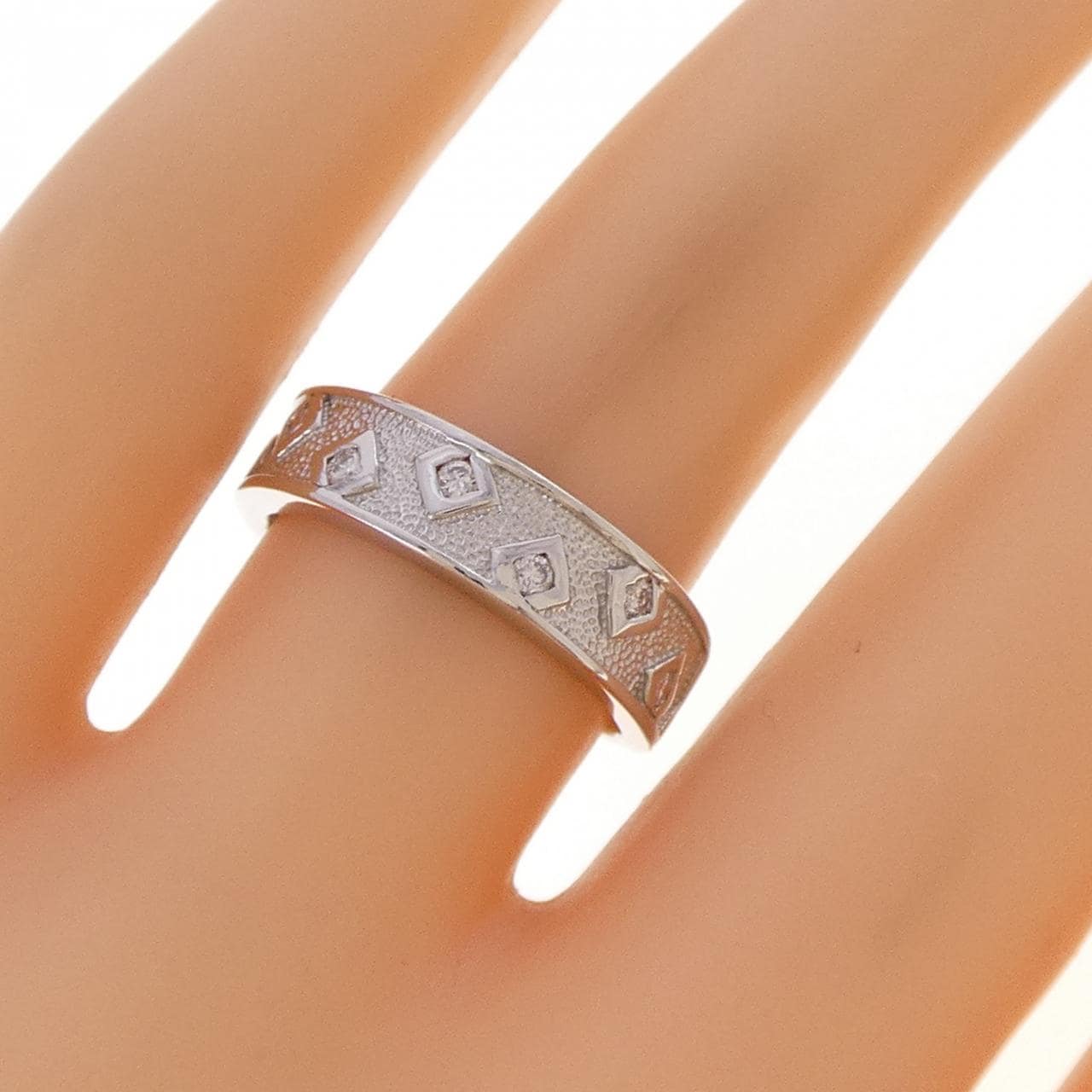 PT900 ダイヤモンド リング 0.12CT
