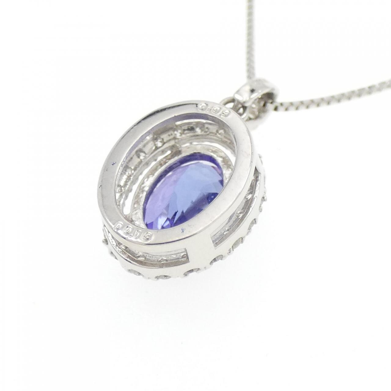 [BRAND NEW] PT Tanzanite Necklace 0.93CT