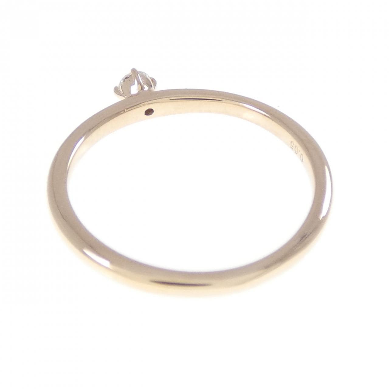 K10PG ダイヤモンド リング 0.05CT