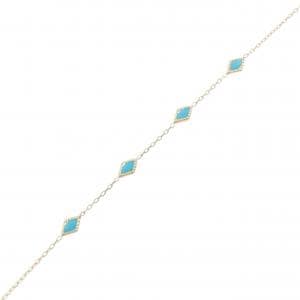 アガット ターコイズ ブレスレット