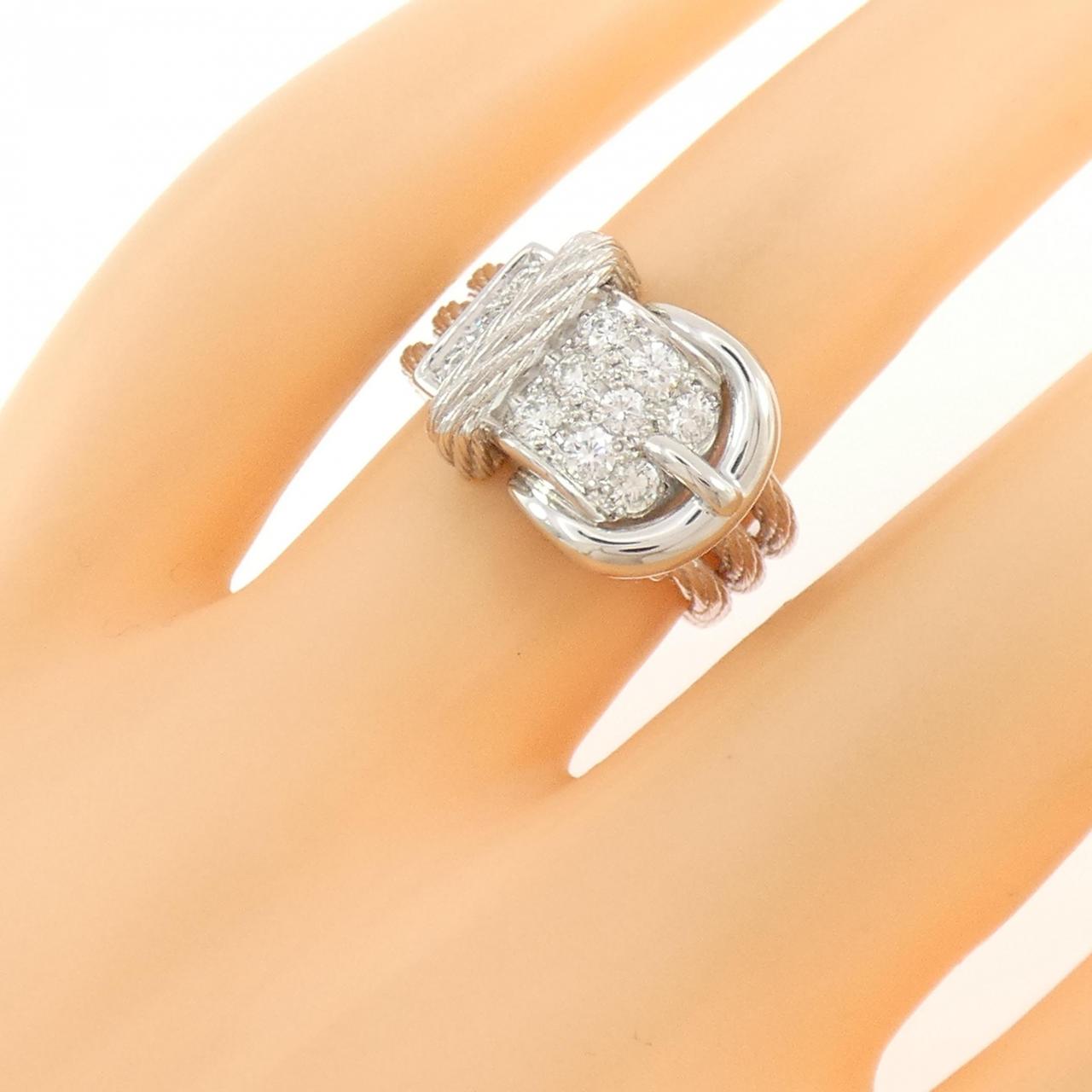 PT900 ダイヤモンド リング 0.43CT