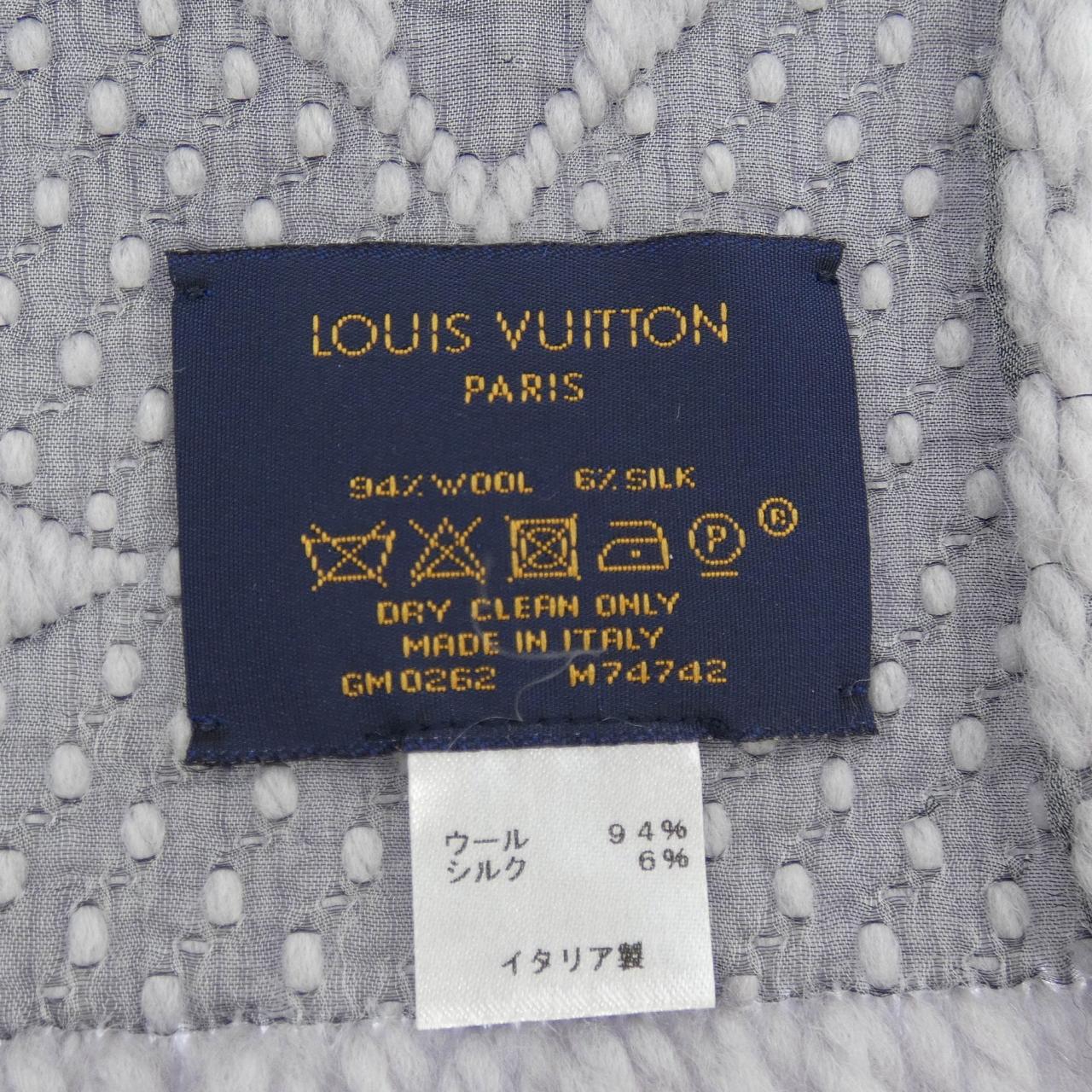 ルイヴィトン LOUIS VUITTON ロゴマニア M74742 MUFFLER