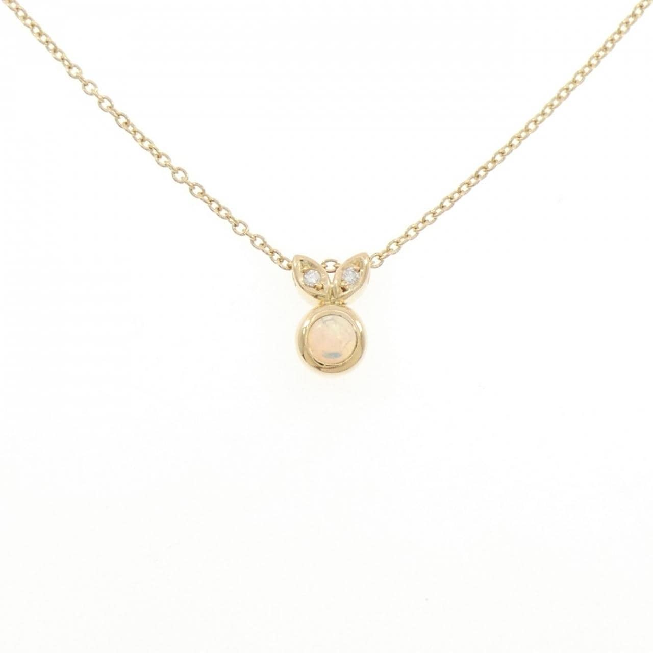 K18YG オパール ネックレス