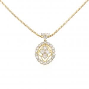 K18YG ダイヤモンド ネックレス 1.35CT