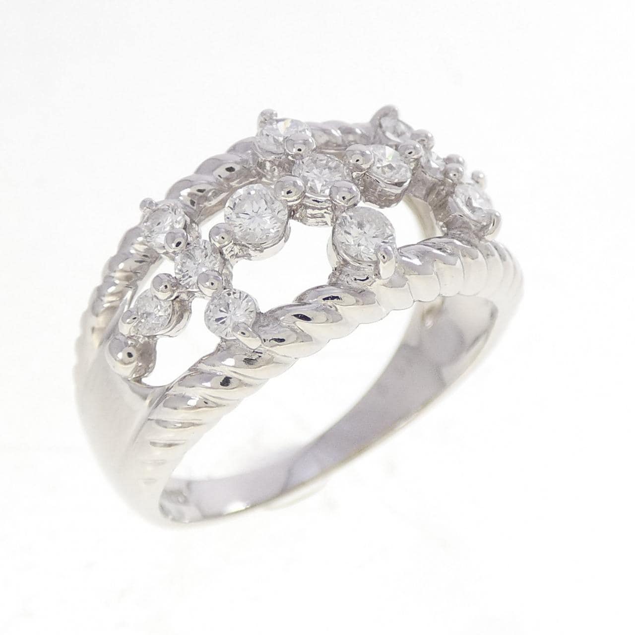 PT900 ダイヤモンド リング 0.51CT