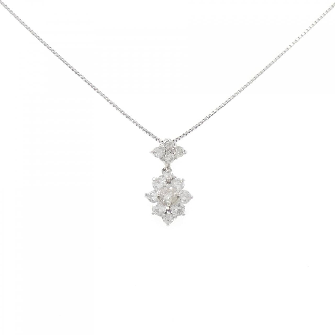 PT850 ダイヤモンド ネックレス 1.02CT