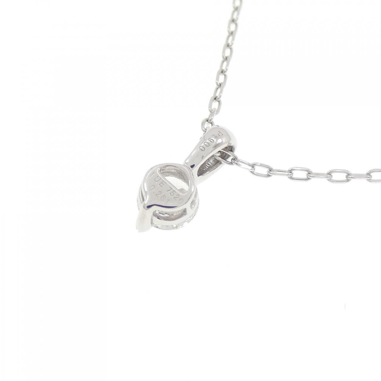 PT900/PT850 ダイヤモンド ネックレス 0.261CT
