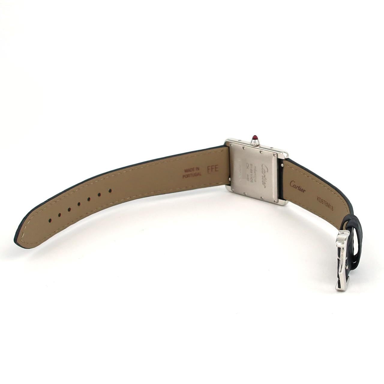 カルティエ タンクルイカルティエMM PT WGTA0303 PT 手巻