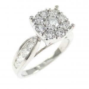 18KWG ダイヤモンド リング