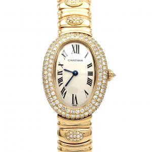 カルティエ ベニュワール YG/3D･ブレスD WB5004EC YG クォーツ