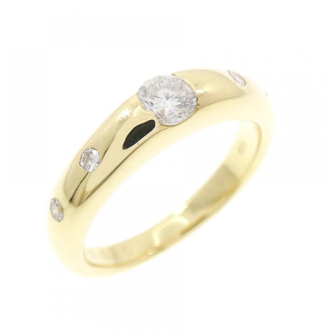 K18YG ダイヤモンド リング 0.20CT