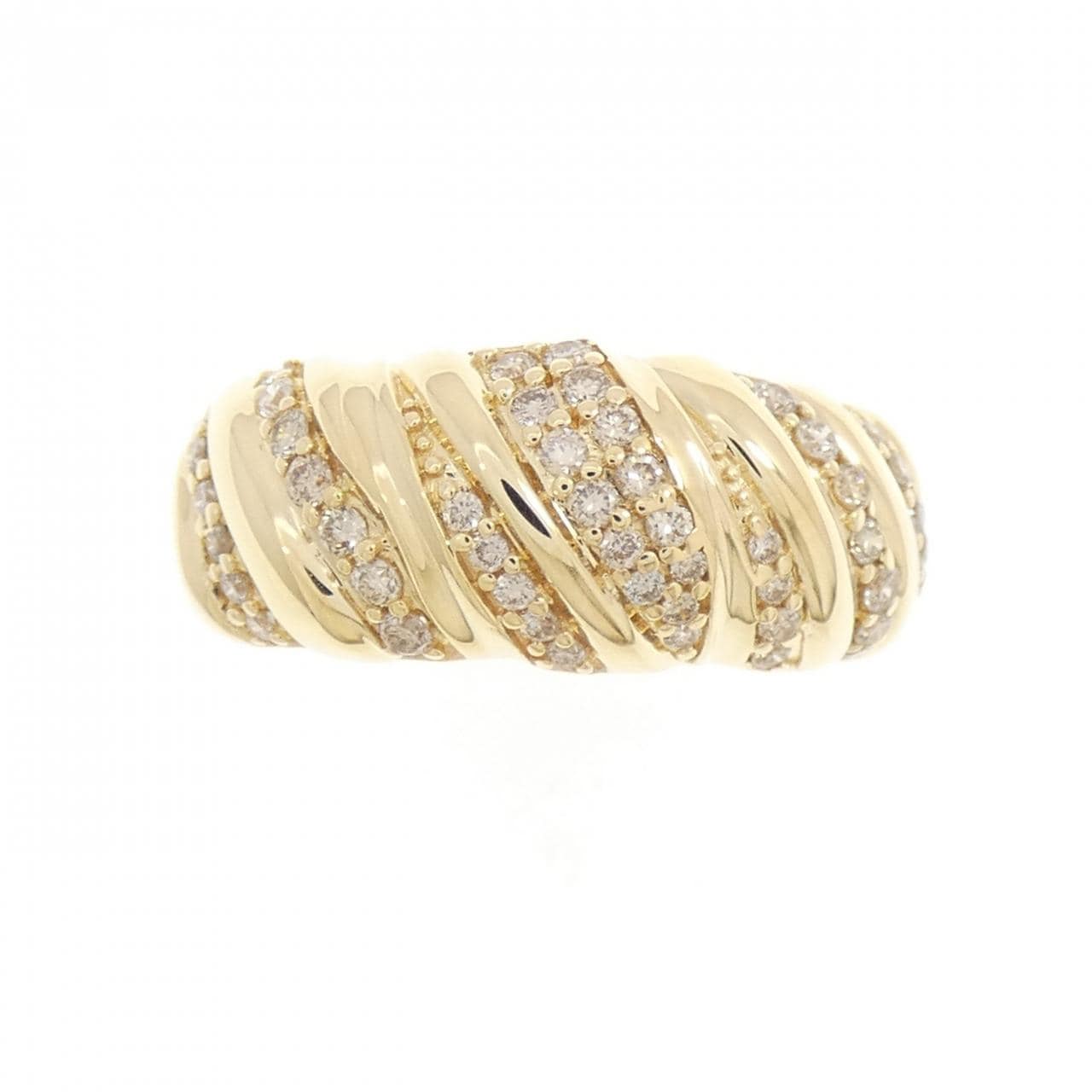 K18YG ダイヤモンド リング 0.40CT