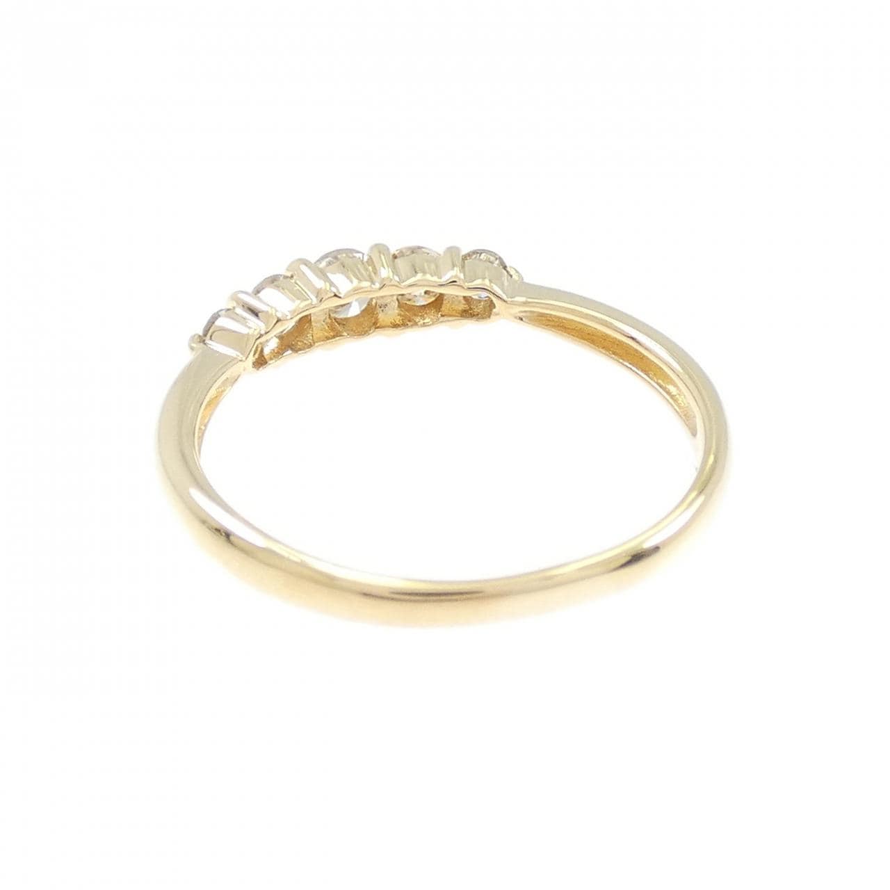 K18YG ダイヤモンド リング 0.30CT