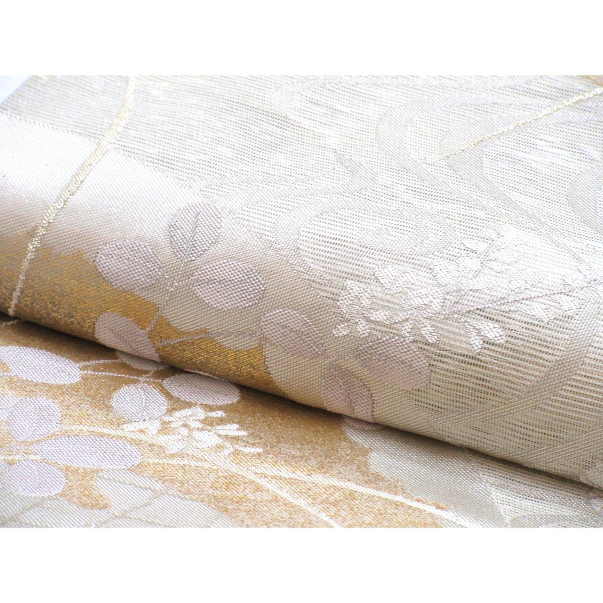 【未使用品】夏袋帯　芯なし仕立