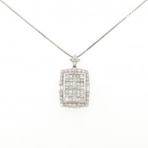 PT900/PT850 ダイヤモンド ネックレス 2.00CT