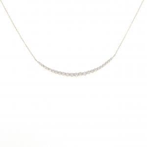 K18PG ダイヤモンド ネックレス 0.65CT
