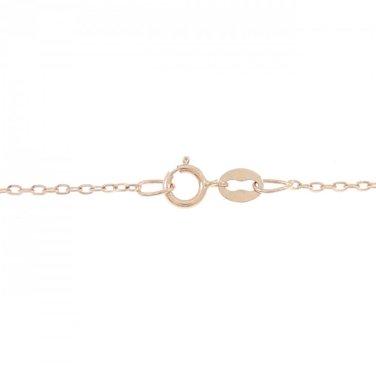 750PG 蝴蝶钻石项链