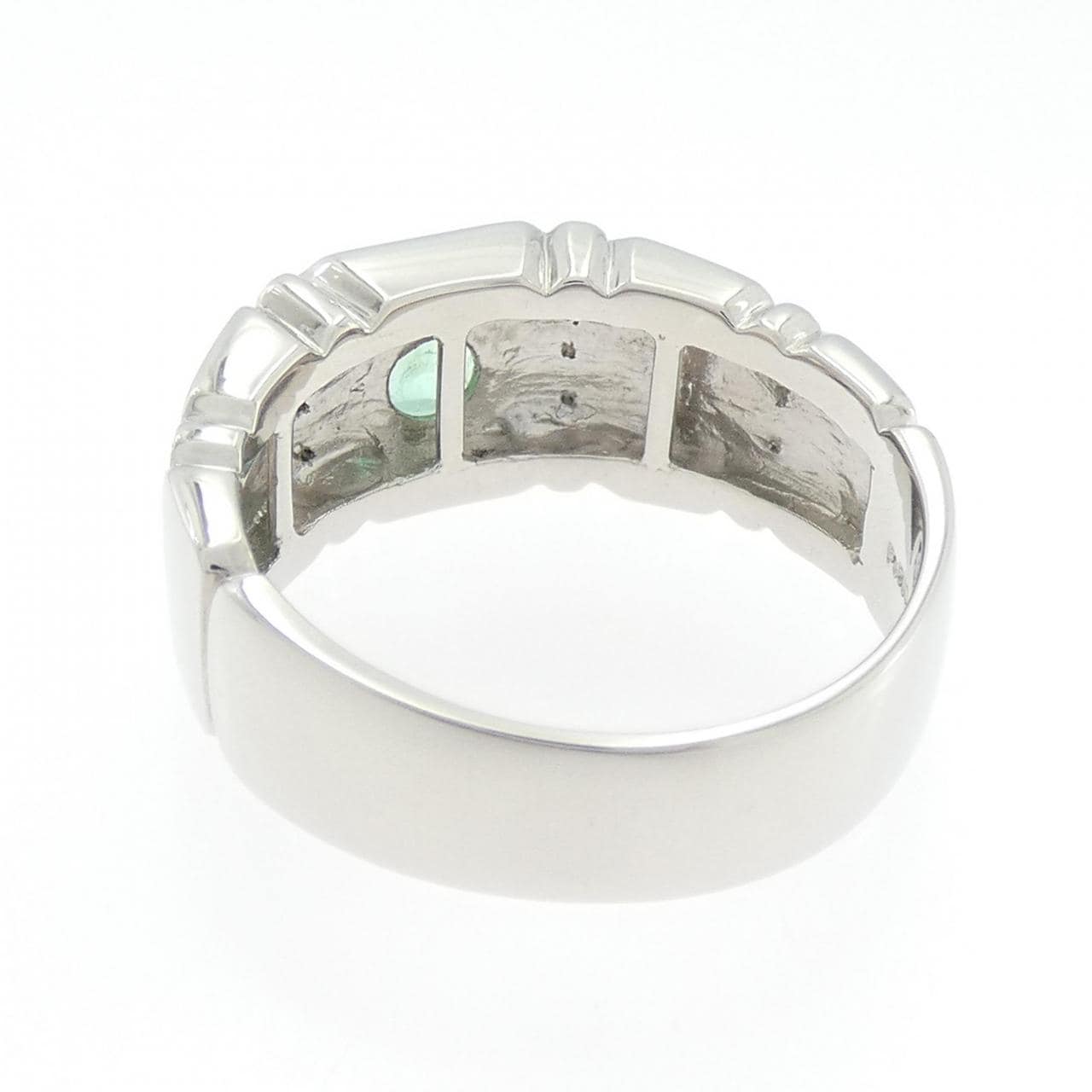 PT900 エメラルド リング 0.31CT