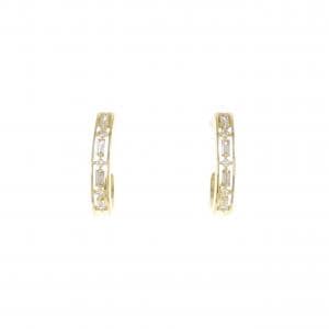 【新品】K18YG ダイヤモンド ピアス 0.16CT