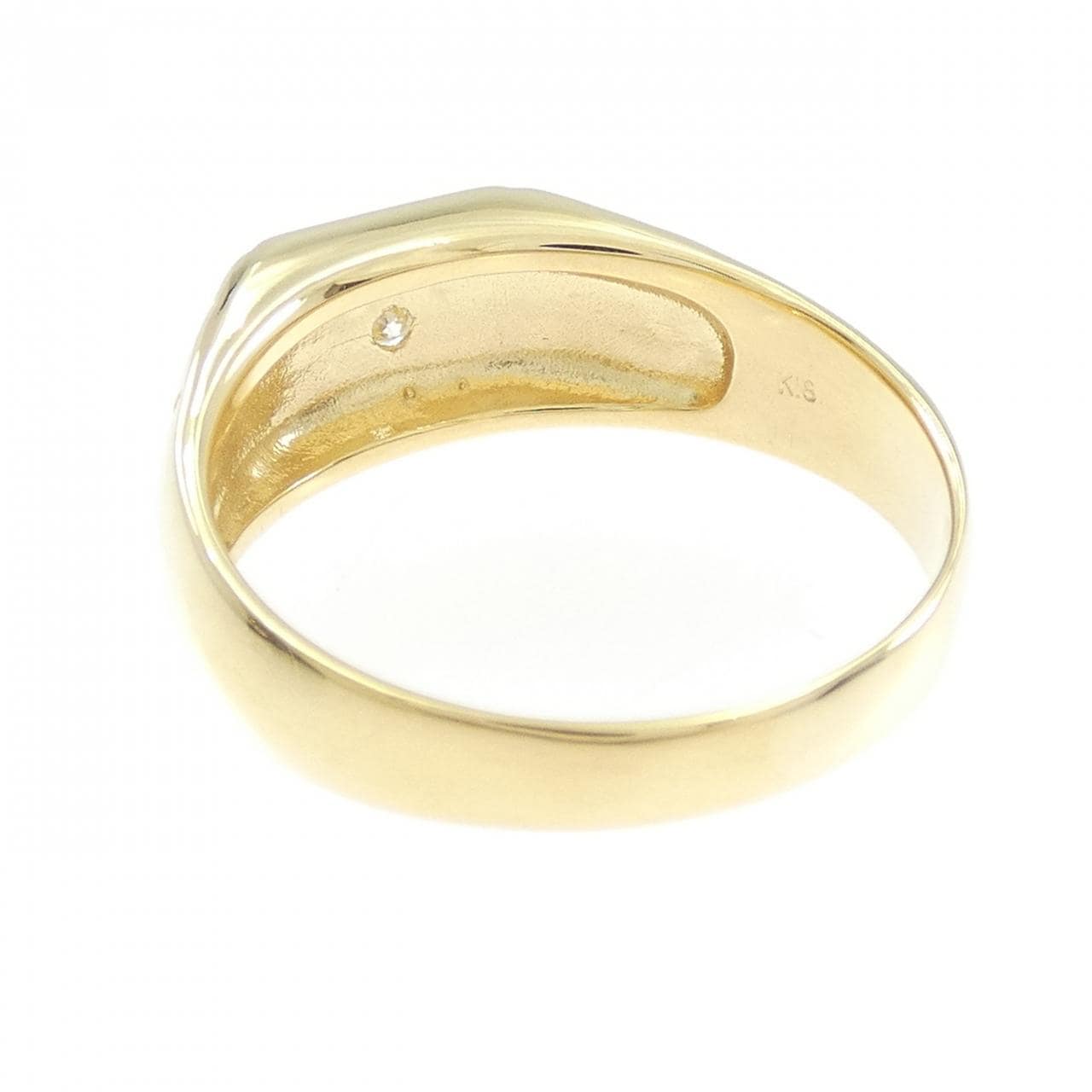 【新品】K18YG ダイヤモンド リング 0.05CT