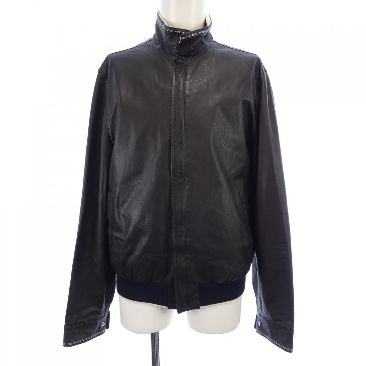 エルメネジルドゼニア Ermenegildo Zegna レザージャケット