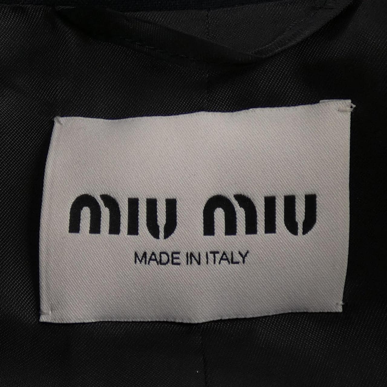 ミュウミュウ MIU MIU MH1927 SAM1 12l1 ジャケット