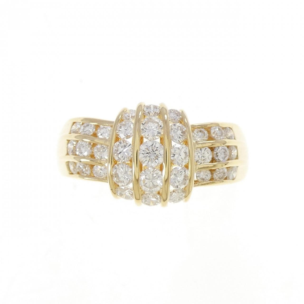 K18YG ダイヤモンド リング 0.98CT