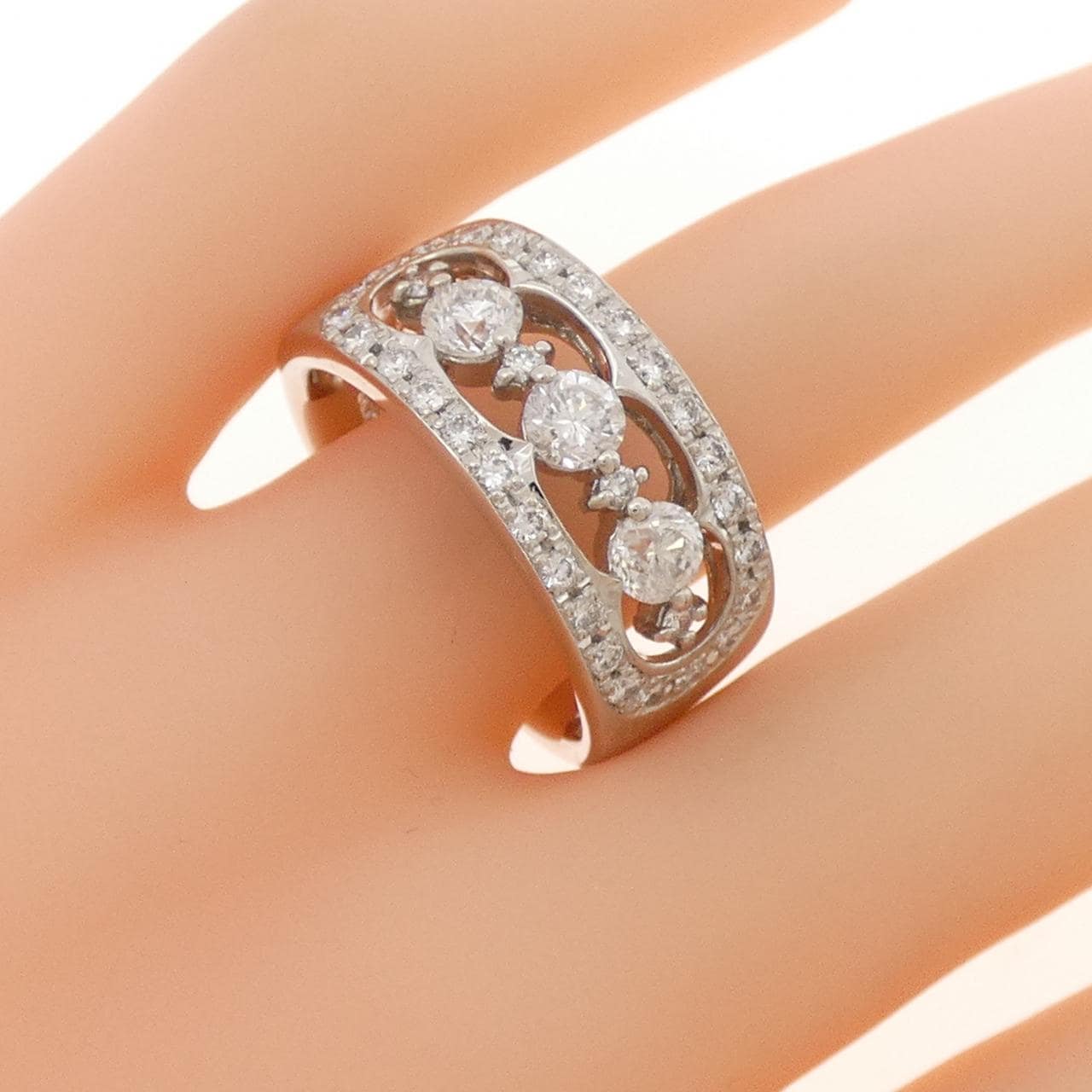 PT900 ダイヤモンド リング 1.40CT