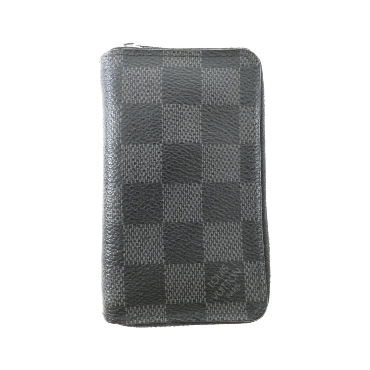 ルイヴィトン ダミエ グラフィット ジッピー コインパース N63076 コインケース