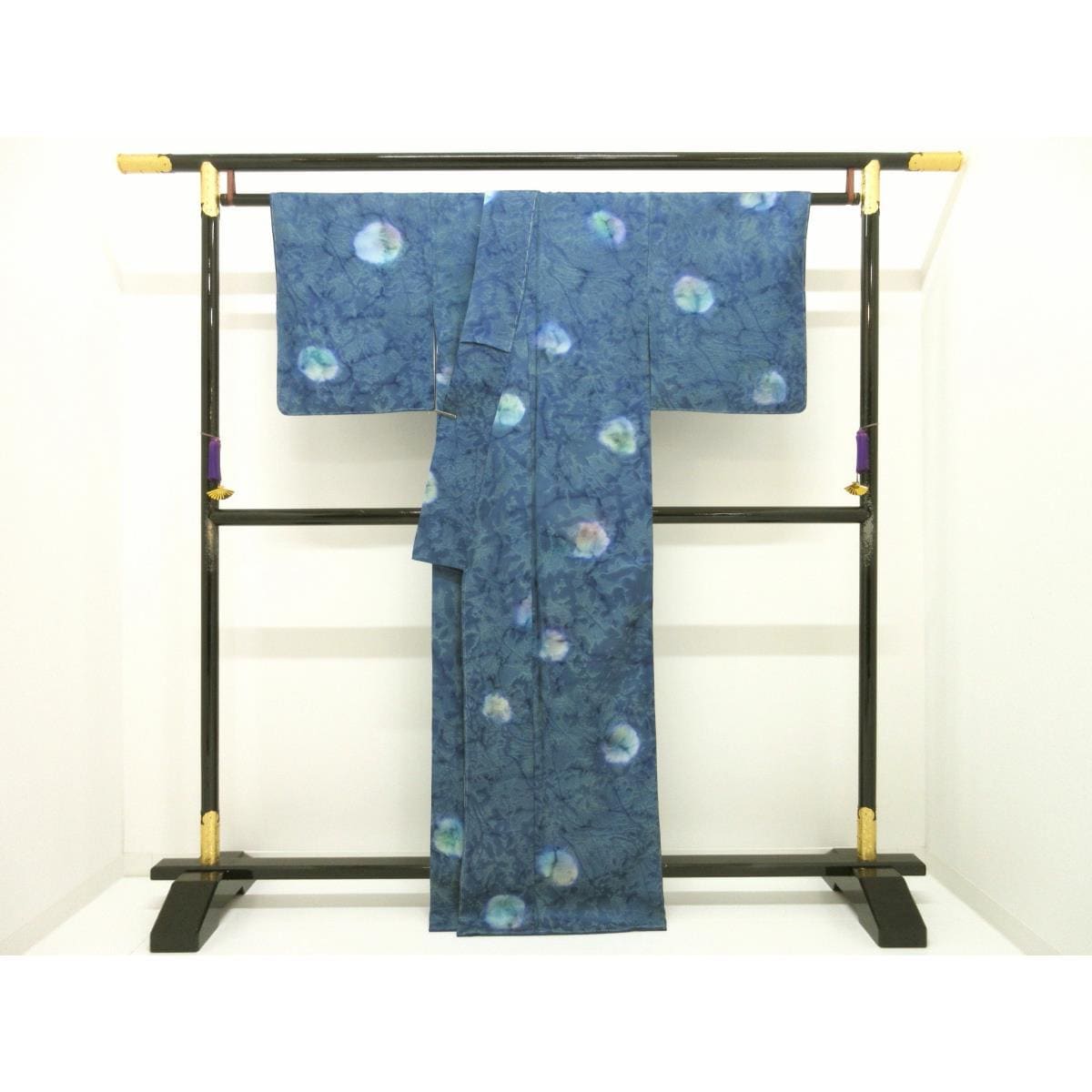 【未使用品】小紋　身幅２Ｌ寸