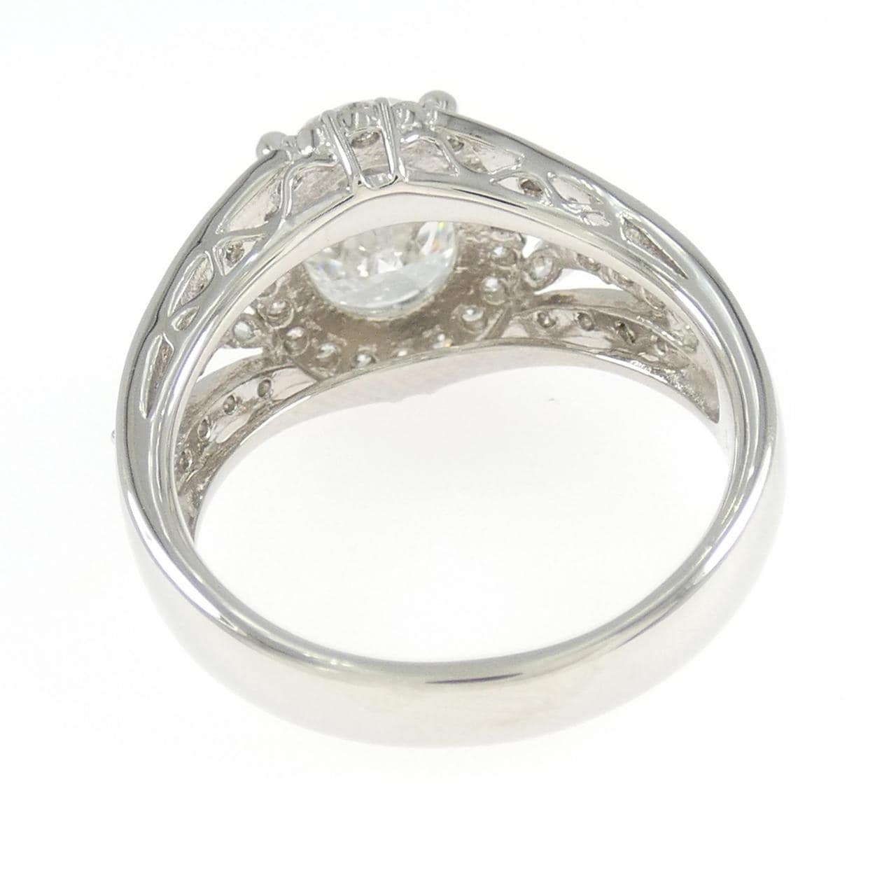 【リメイク】PT900 ダイヤモンド リング 2.12CT D  VVS1 オーバルカット