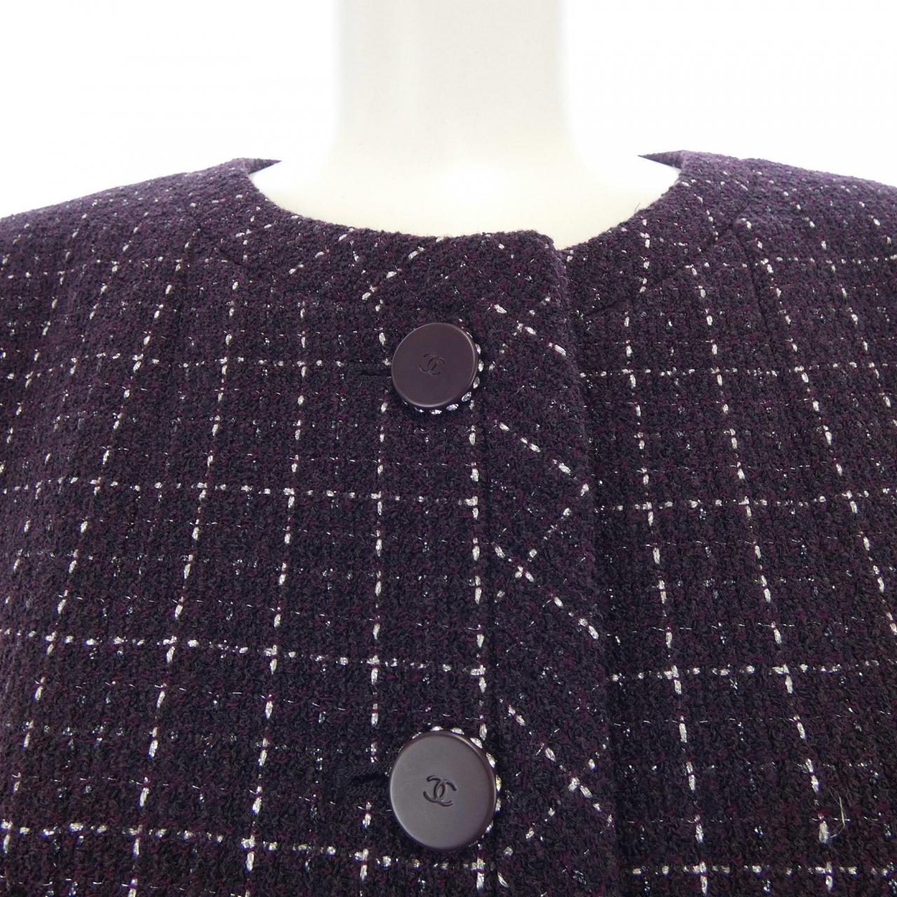 【ヴィンテージ】シャネル CHANEL ノーカラージャケット