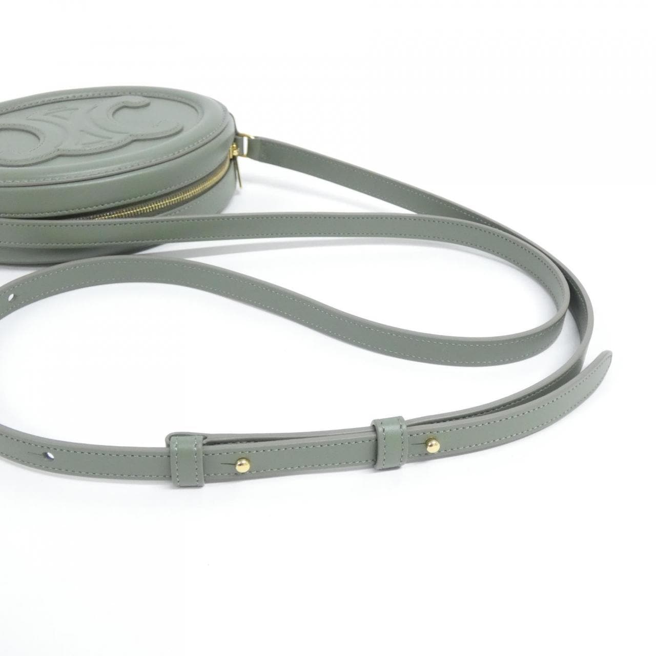 【新品】セリーヌ クロス ボディ オーバル パース 10I703DPQ ショルダーバッグ