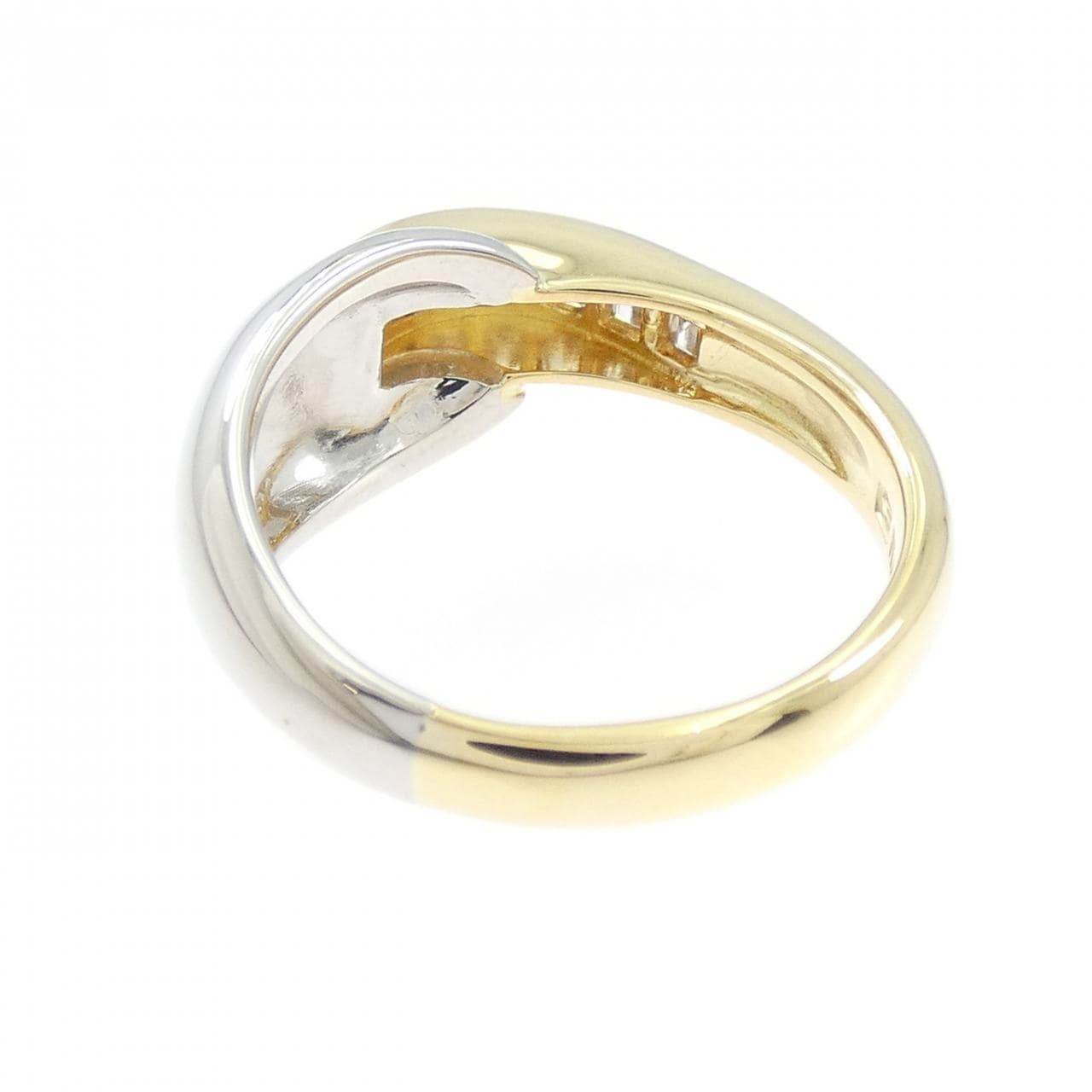 K18YG/PT900 Diamond Ring 0.50CT