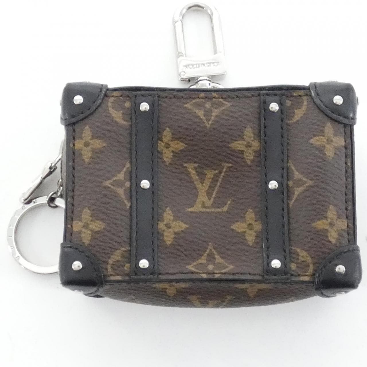 ルイヴィトン モノグラム マカサー ソフト トランク ポーチ M00753 キーリング