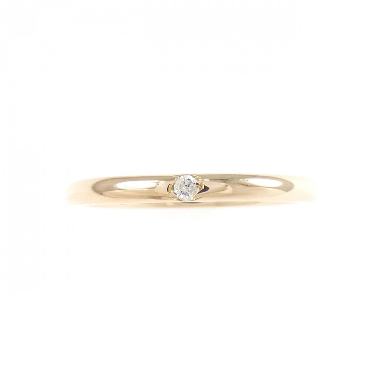 K18PG ダイヤモンド リング 0.02CT