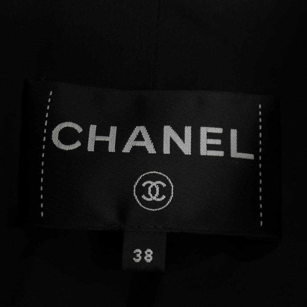 CHANEL leather coat