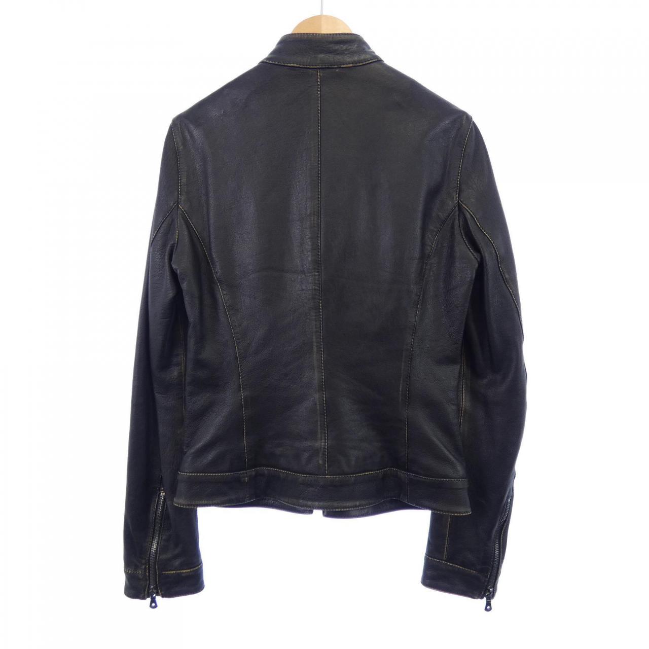 ドルチェアンドガッバーナ DOLCE&GABBANA F9397L/FULPJ レザージャケット