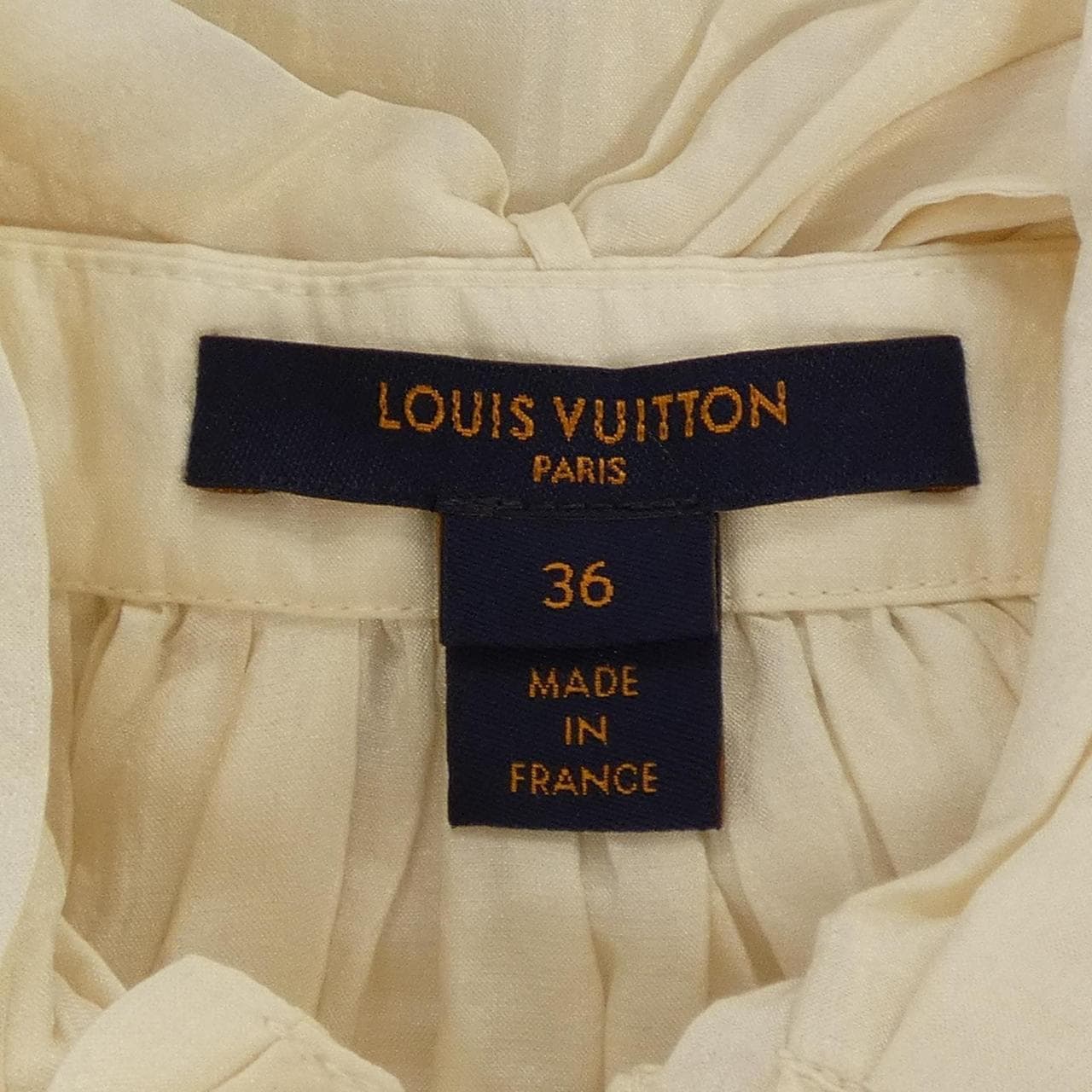 ルイヴィトン LOUIS VUITTON ポエットスリーブブラウス FEBL65GIZ トップス